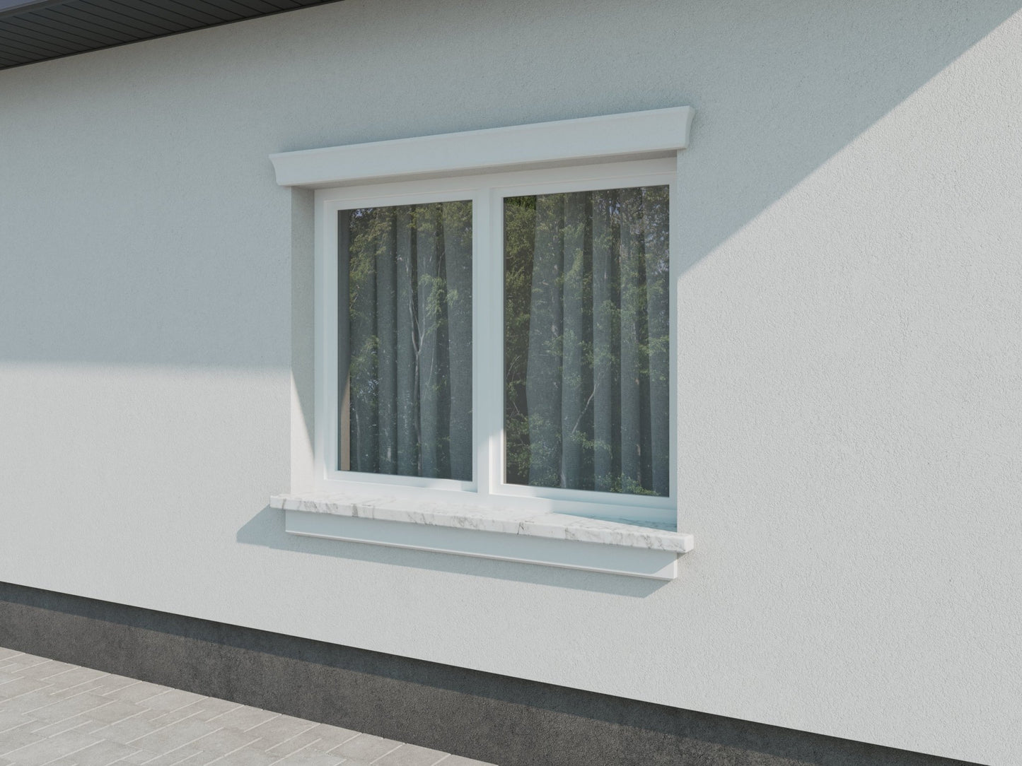 Fenstersturzprofil 04 - decorwall24h.de