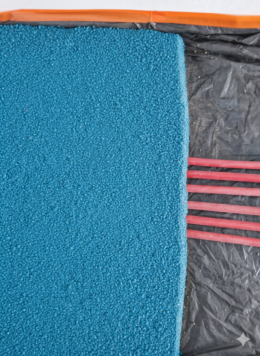 Styroporbeton (EPS-Leichtbeton) gebrauchsfertige Mischung 60 l blau – verstärkt