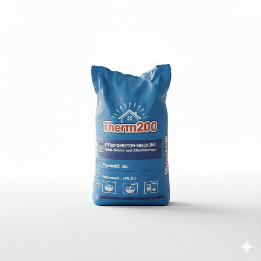 Styroporbeton (EPS-Leichtbeton) gebrauchsfertige Mischung 60 l blau – verstärkt