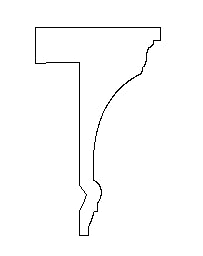 Vorhangschiene mit Blende 06