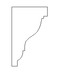 Vorhangschiene Blende 08