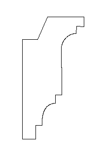 Stuckleisten für Led 19
