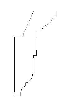 Stuckleisten für Led 20