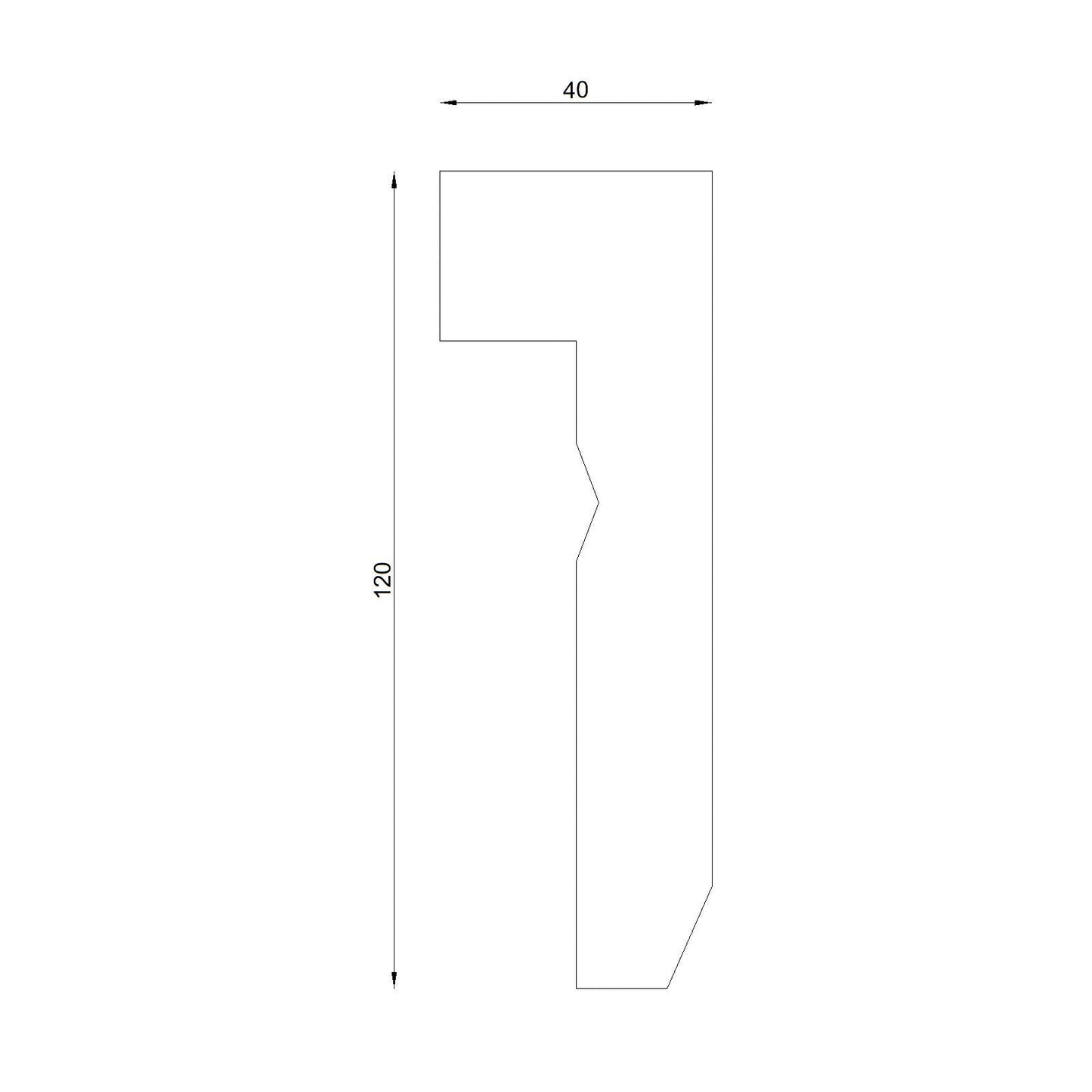 Blende Für Gardinenschiene 08 - decorwall24h.de