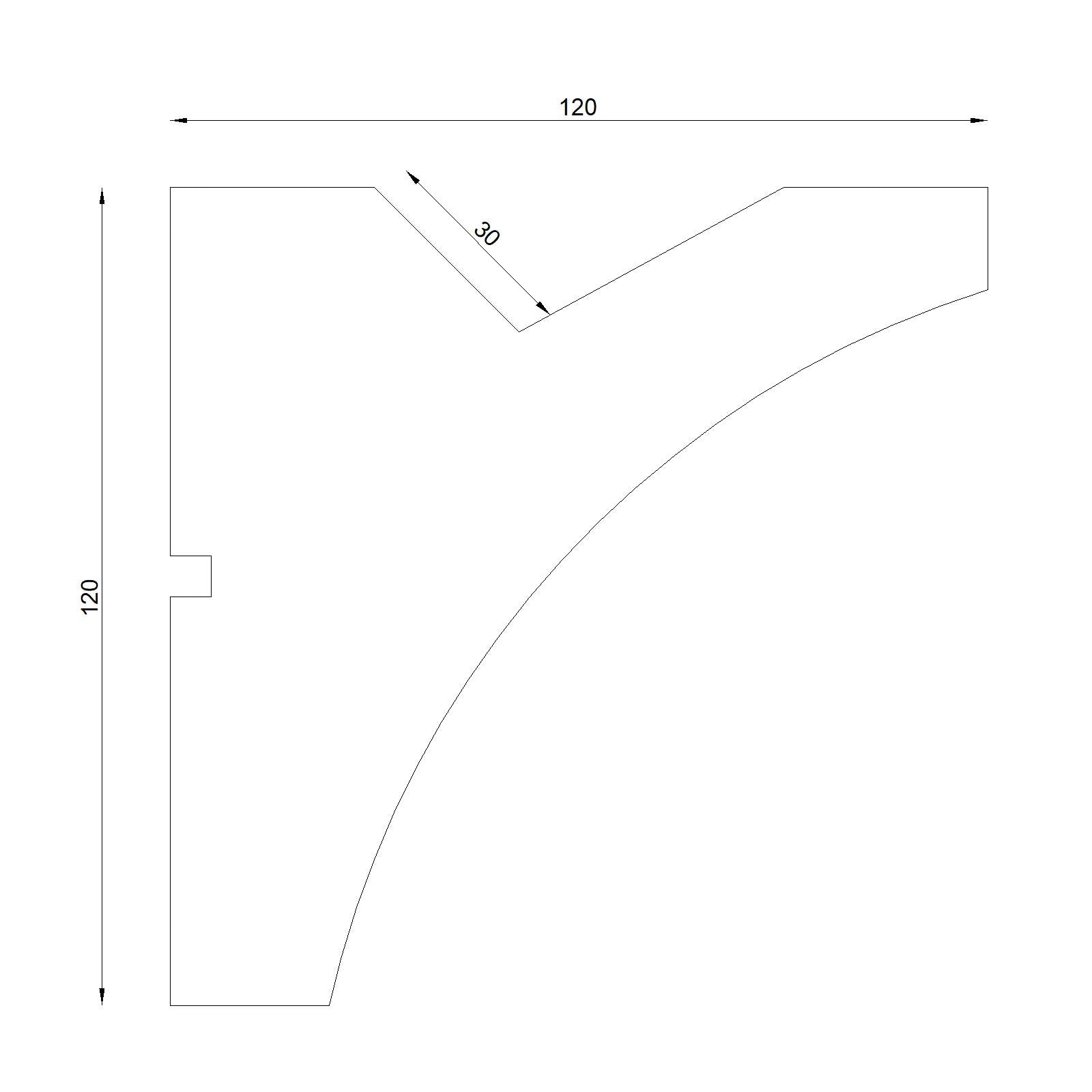 Deckenleiste Für LED 12 - decorwall24h.de